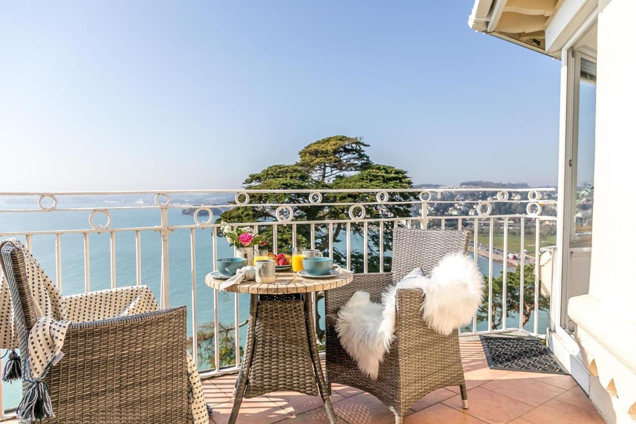 Wellswood Apartment - Sunny Apartment With Stunning Sea Views And Private Balcony Torquay Exterior photo